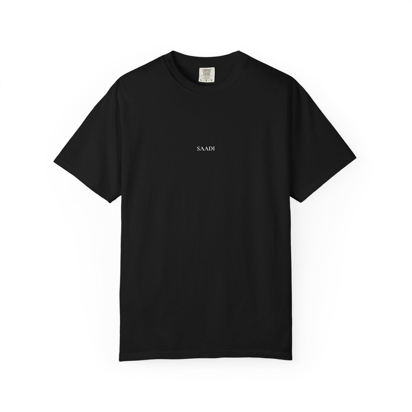 SAADI | Premium Luxury Streetwear T-Shirt  - Black