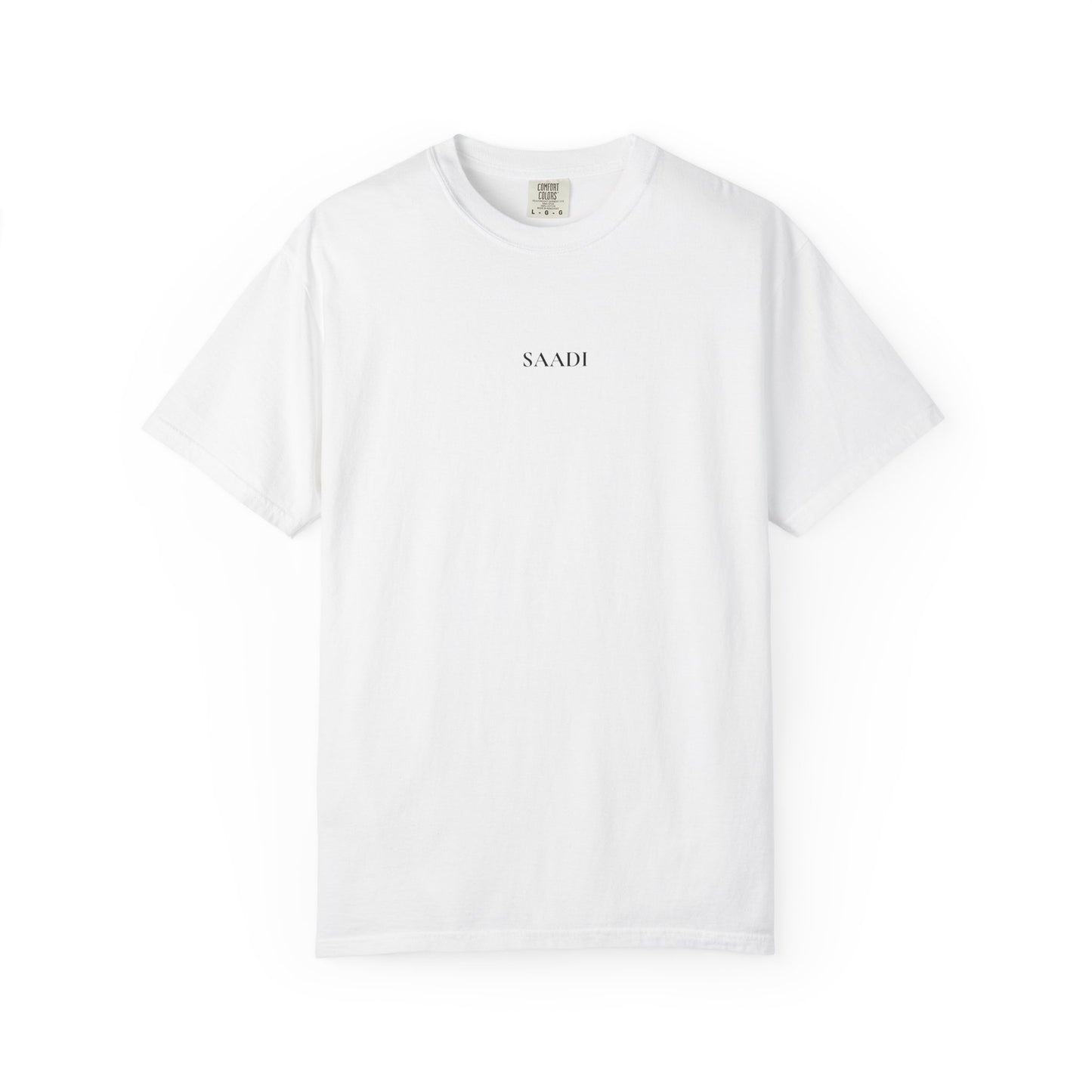 SAADI | Premium Luxury Streetwear T-Shirt - White